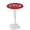 Holland Bar Stool Co 36" Chrome UNLV Pub Table L217C3628UNevLV - alternate 1
